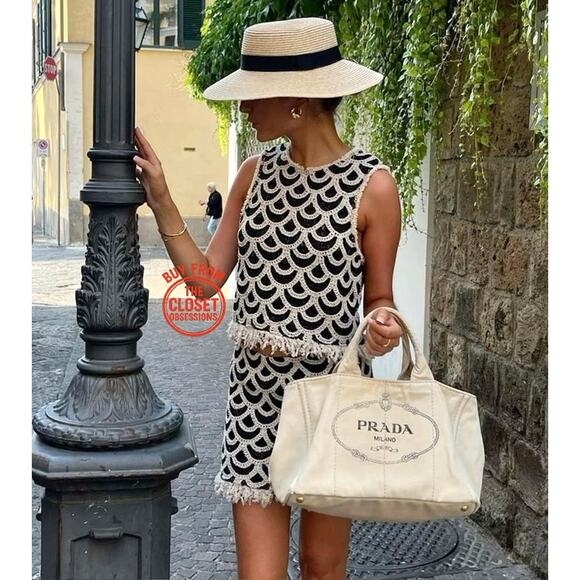 MANGO BLOGGER FAVE!!! Co-Ord Set Crochet Top and Mini Skirt NWT - Picture 3 of 16